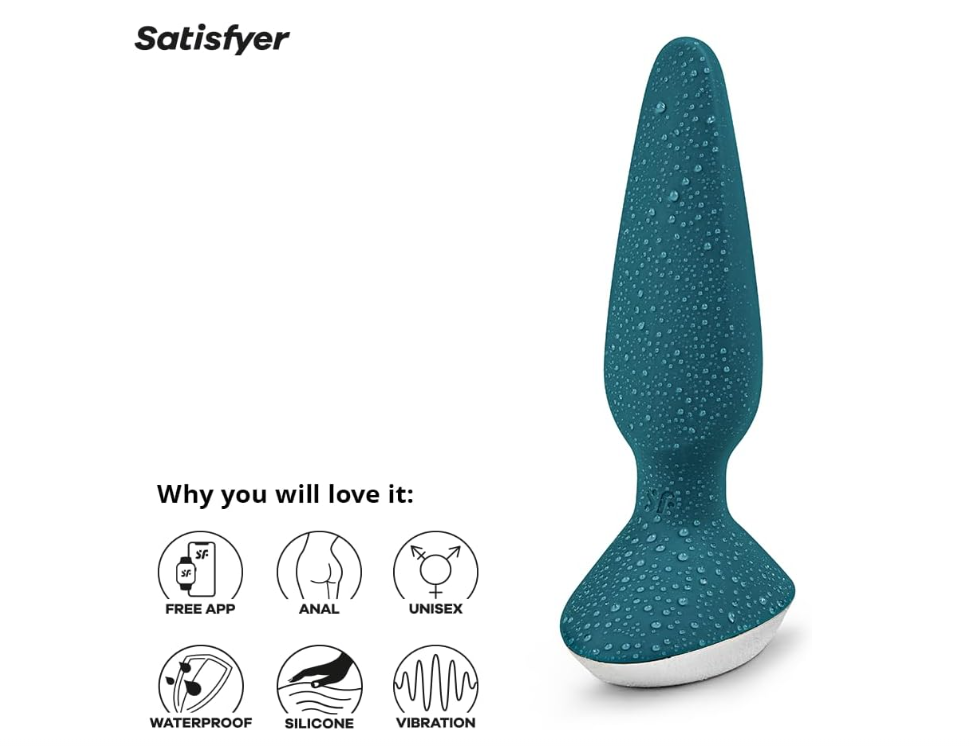 Satisfyer Plug-ilicious 1 Petrol