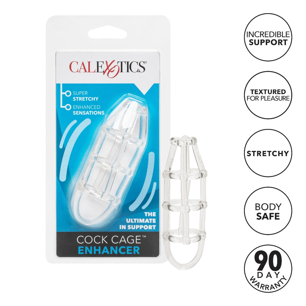 Cock Cage Enhancer - Clear
