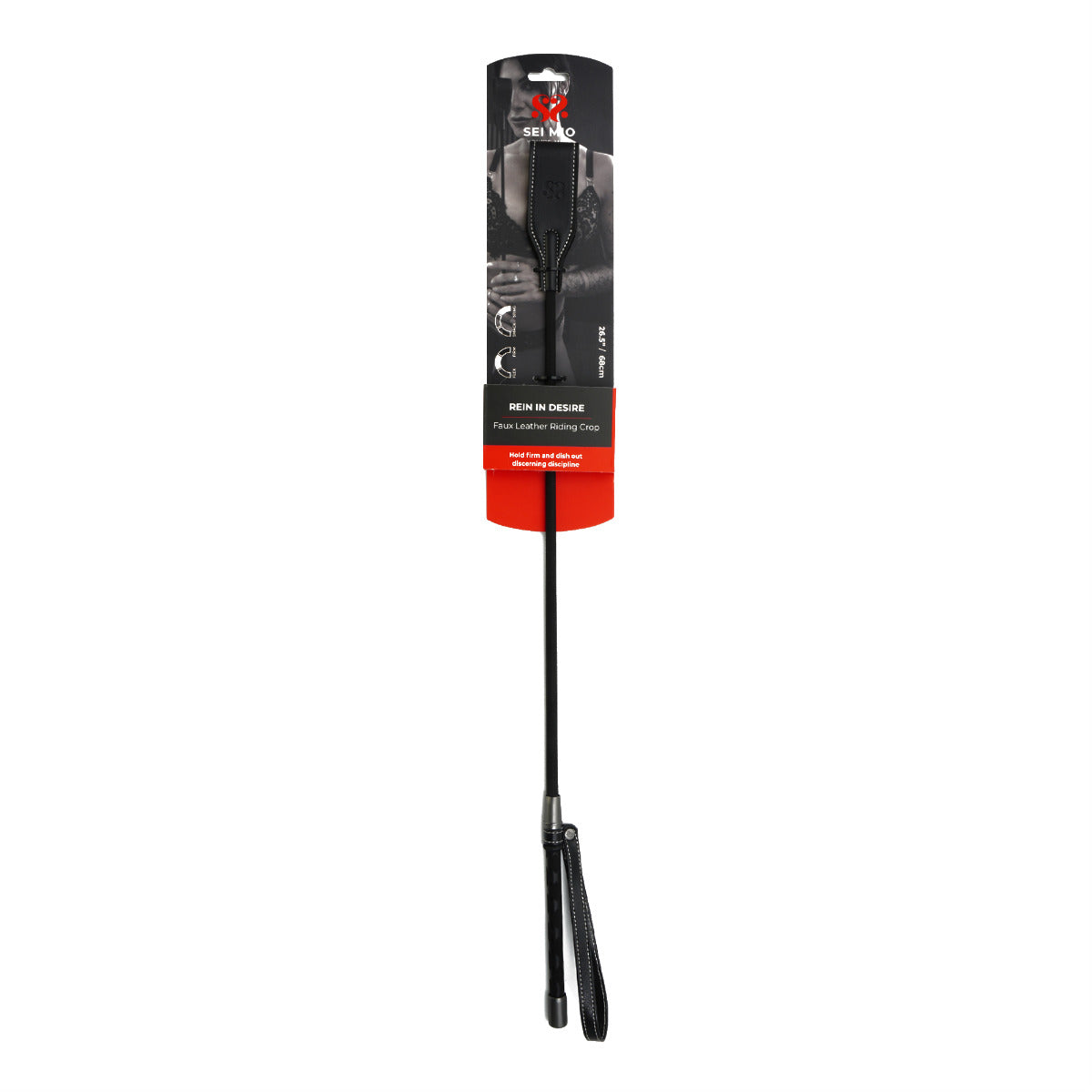 SEI MIO - Rein in Desire - Faux Leather Riding Crop
