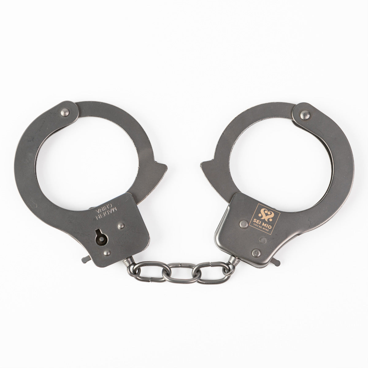 SEI MIO - Secure and Begging for Amore - Robust Metal Handcuffs