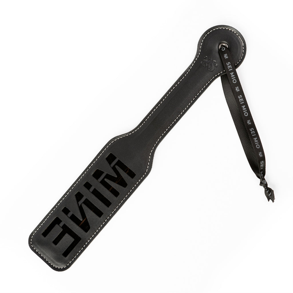 SEI MIO - You're All Mine - â€˜MINEâ€™ Impression Spanking Paddle