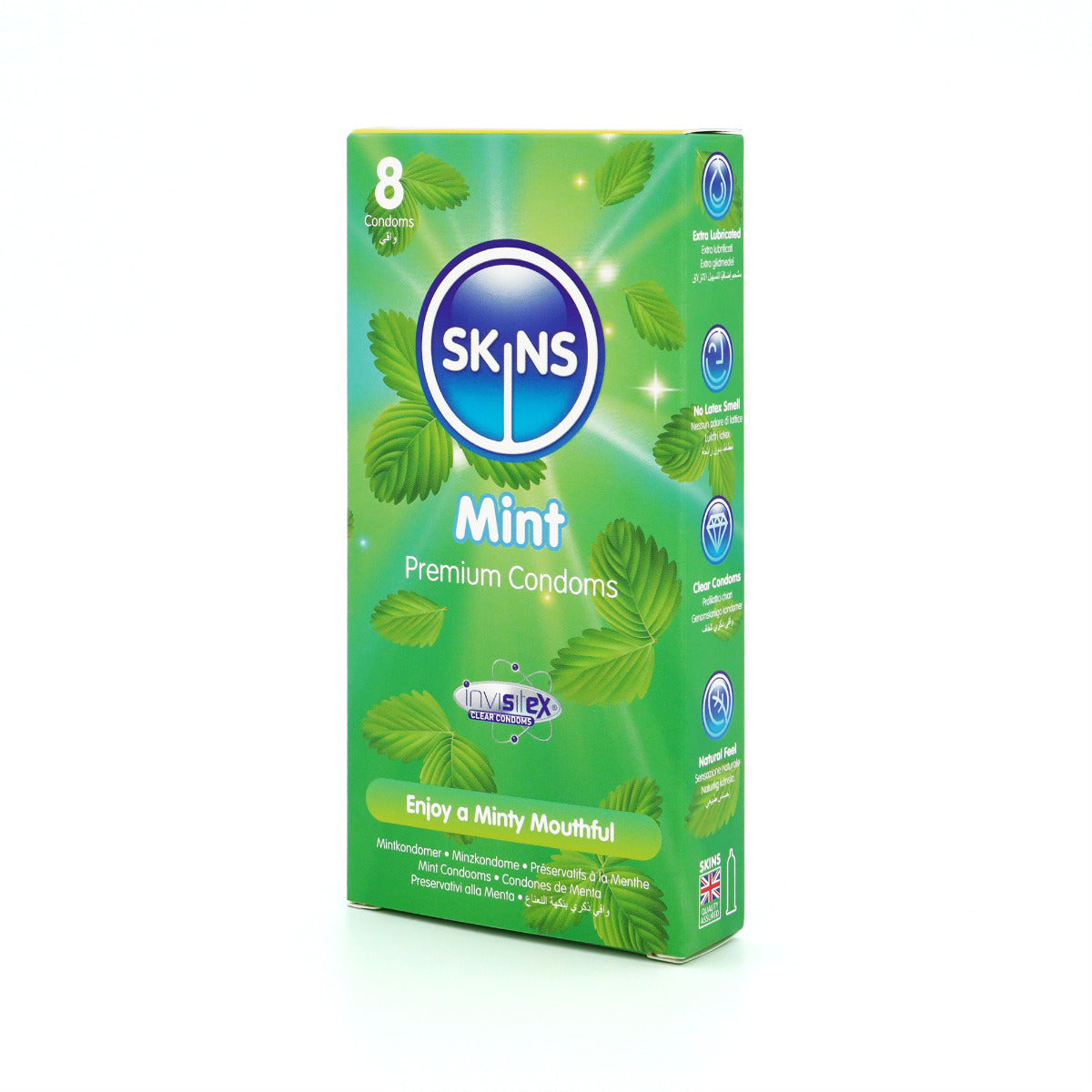 Skins Condoms Mint 8 Pack