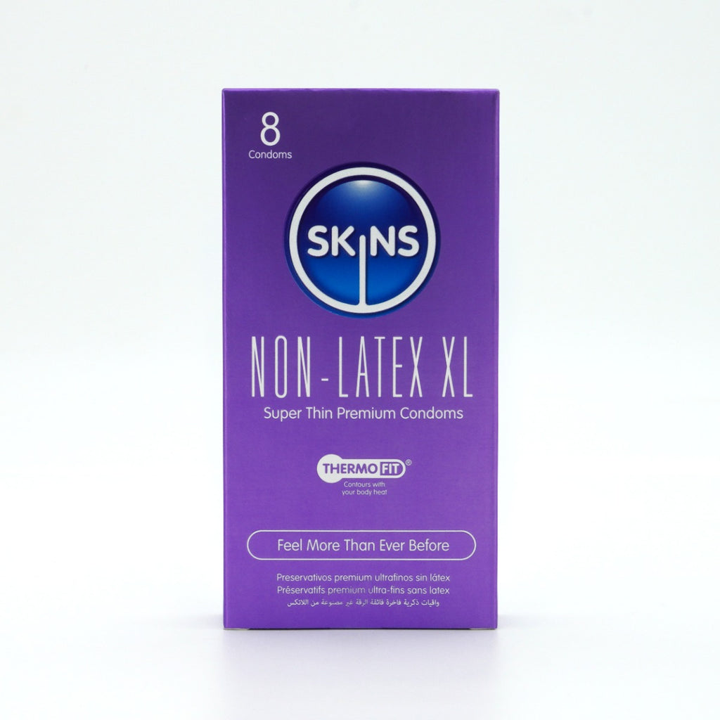 Skins Condoms Non-Latex XL 8 Pack