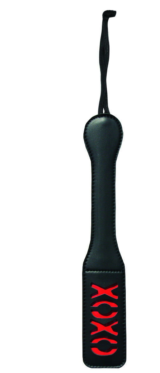 S&M XOXO Paddle: Black