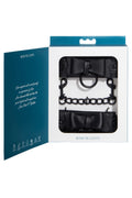 Sportsheets Sincerely Bow Tie Faux Leather Wrist Cuffs