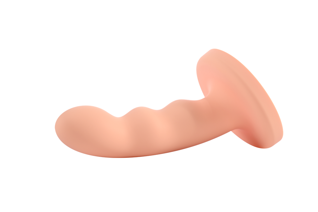 Sportsheets Merge Collection - Ren - 6\" Solid Silicone G-Spot Dildo