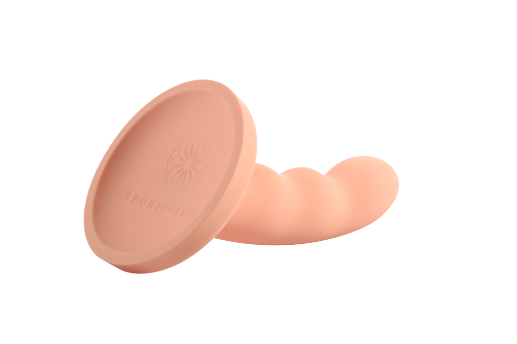 Sportsheets Merge Collection - Ren - 6\" Solid Silicone G-Spot Dildo