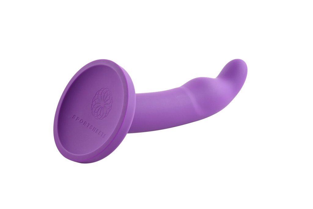 Sportsheets Merge Collection - Astil - 8\" Solid Silicone G-Spot Dildo