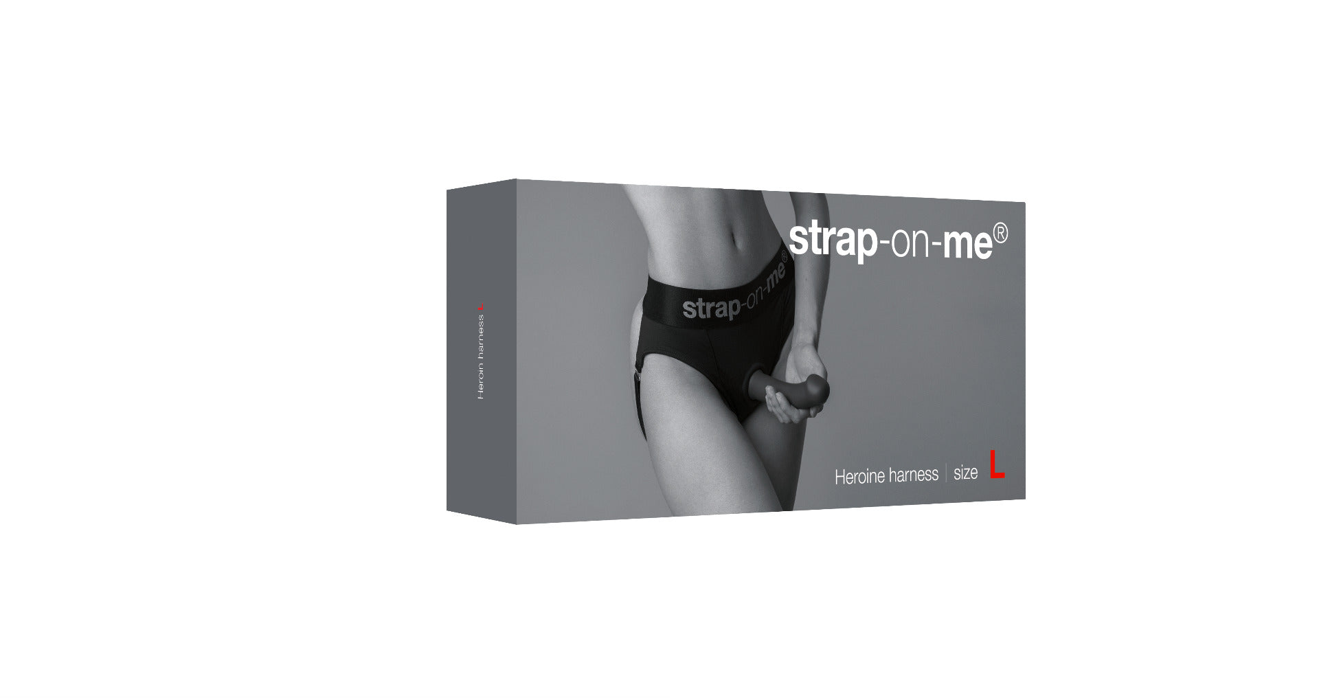 Strap On Me - Harness Lingerie Heroine â€“ L - Black