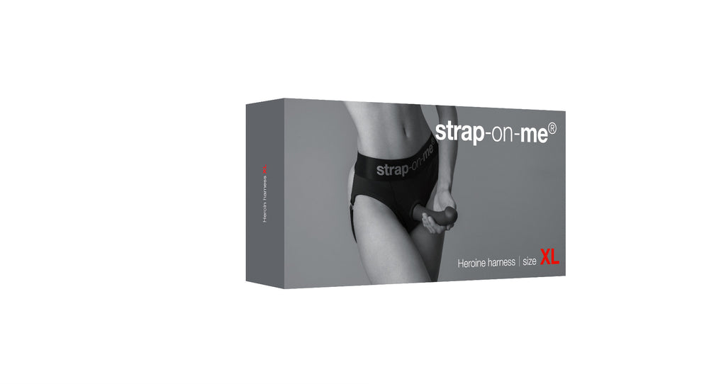 Strap On Me - Harness Lingerie Heroine - XL - Black