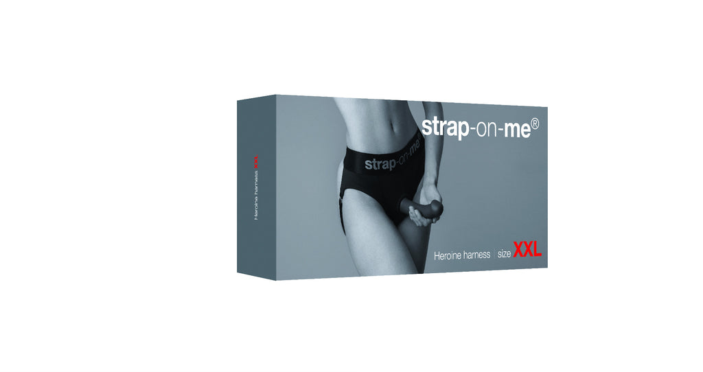 Strap On Me - Harness Lingerie Heroine - XXL - Black