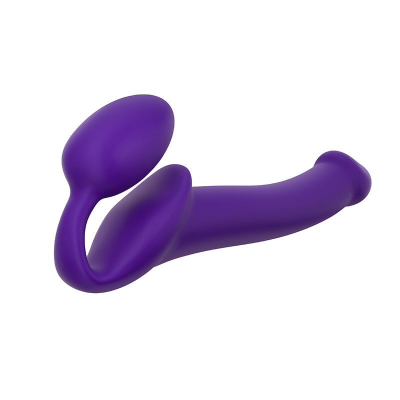 Strap On Me - Semi-Realistic Bendable Strap-On Purple - M