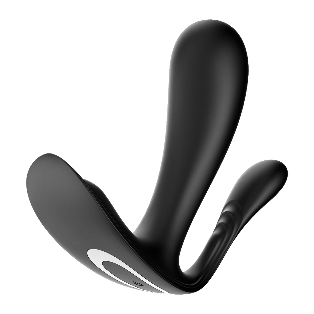 Satisfyer Top Secret+ App-Controlled Black Wearable Vibrator
