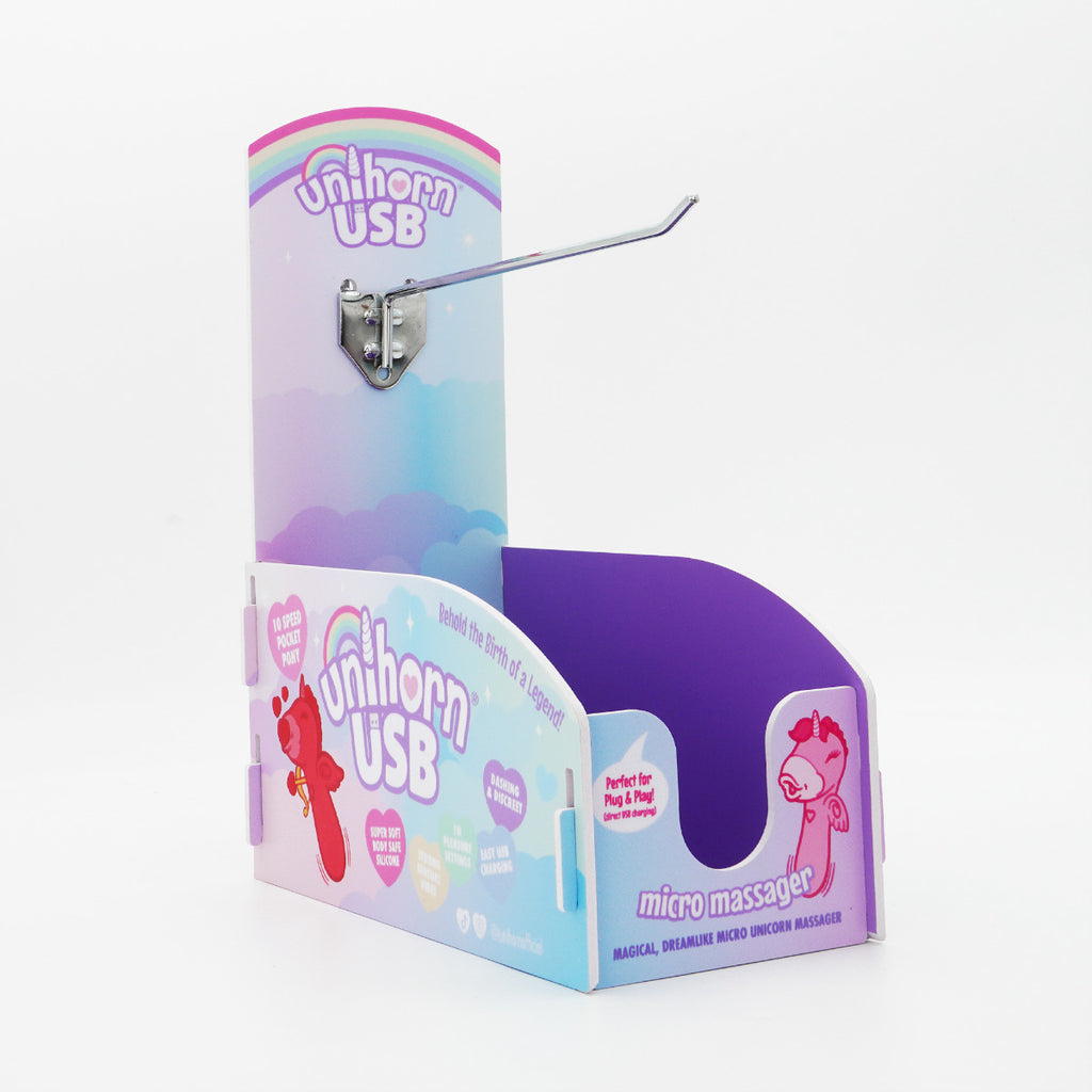 Unihorn USB POS  â€“ Till Side Display (Structured / Foam â€“ Holds 6pcs)