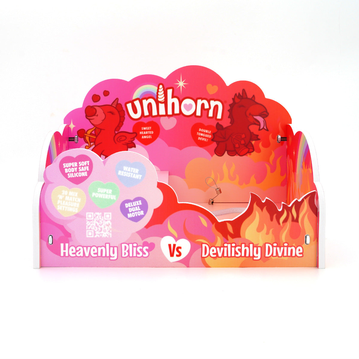 Unihorn POS Display - Cupid's Beau & Blaze Diablo