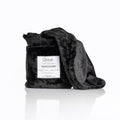 Splash Blanket - Furlush (NON bonded) - Black on Black - Large