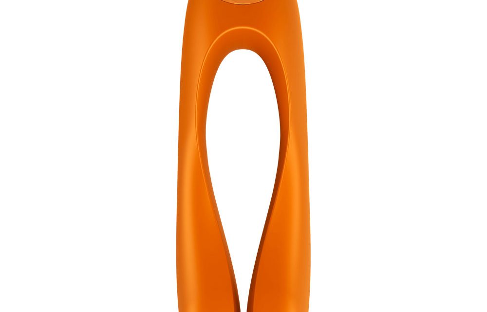 Satisfyer Candy Cane Finger Vibrator – Orange