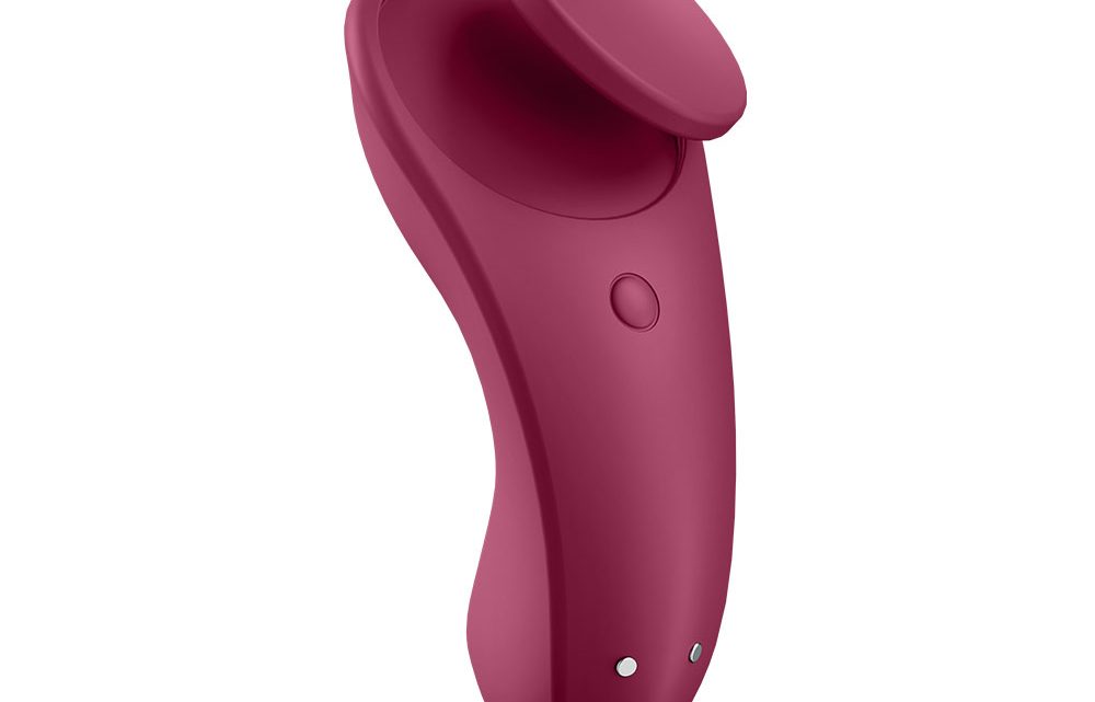 Satisfyer App Enabled Sexy Secret Panty Vibrator – Wine Red